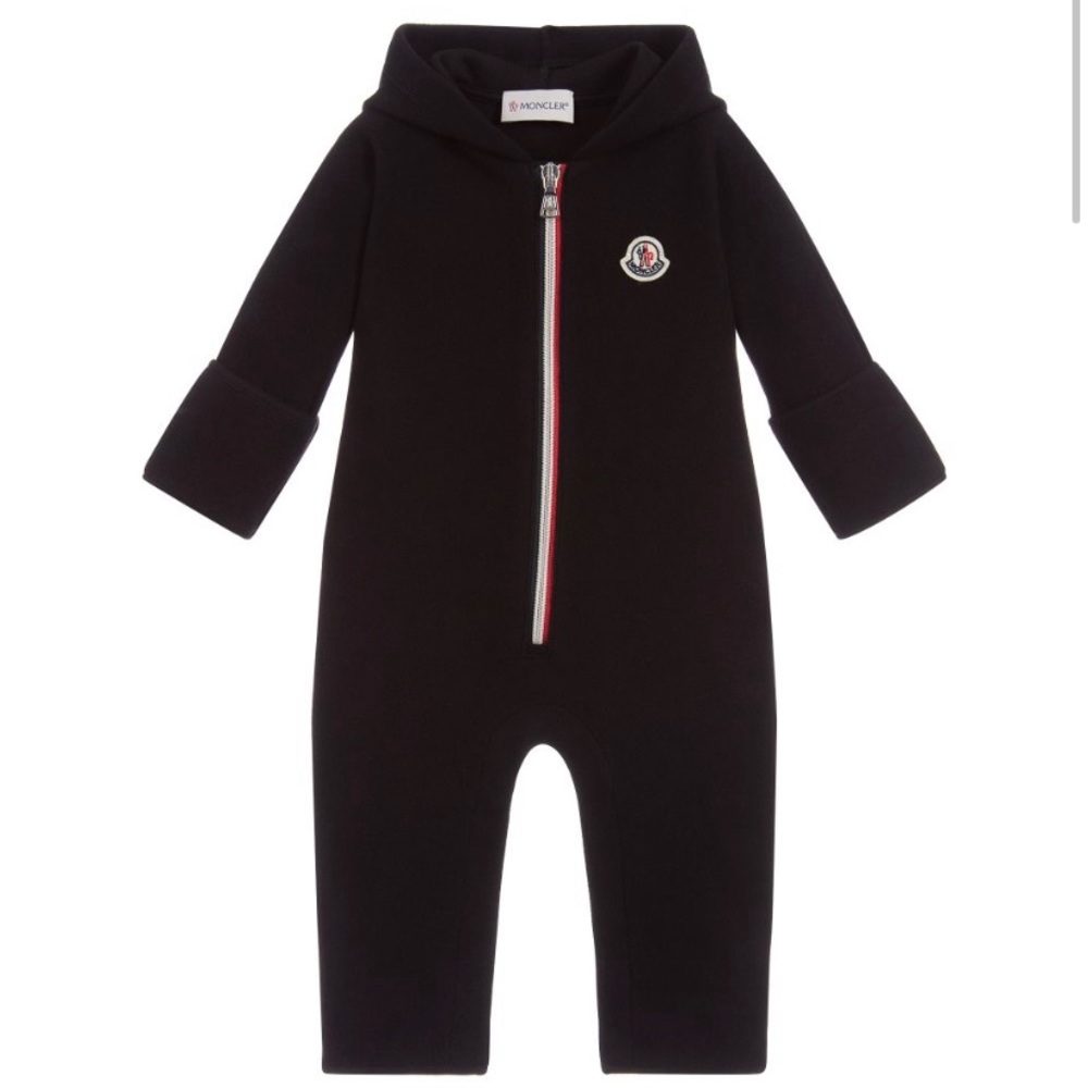 Moncler Black Fleece Baby Romper